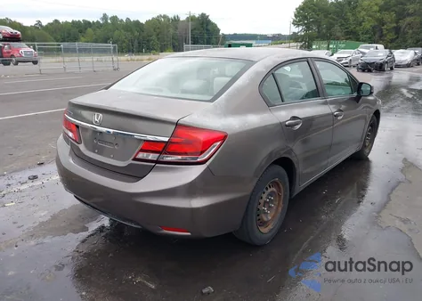 2013 Honda Civic Lx из США, поврежденный, VIN 2HGFB2F50DH542110